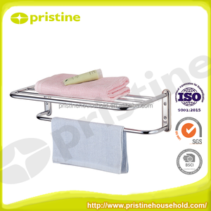 Modern <b>Corner</b> Furniture Rack for Bath <b>Storage</b> Dual Tier Chrome Finish 5 lb Capacity Household Hotels Shopee Sale Manufacturer's - Product Image 2