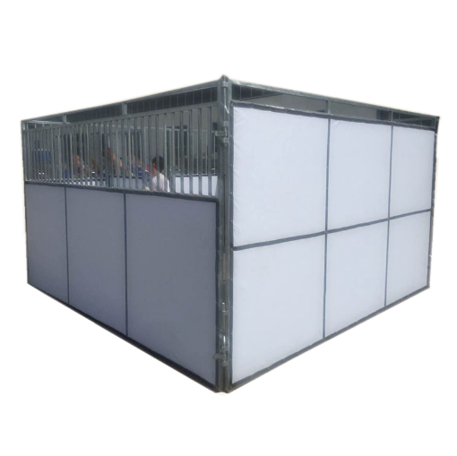 Portable Galvanized Roof Horse Stall with