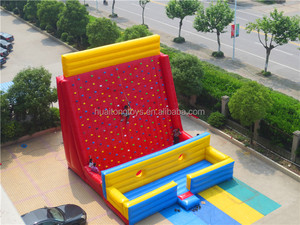 Pared <span class=keywords><strong>de</strong></span> <span class=keywords><strong>escalada</strong></span> en roca inflable <span class=keywords><strong>de</strong></span> PVC con juegos <span class=keywords><strong>de</strong></span> cuerdas fuertes para niños adultos a la venta - Product Image 4