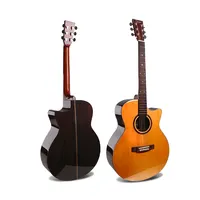 41 "Cutway אקוסטית גיטרה חלולה גוף גיטרה (W-MDS-41A) מוצק למעלה Acuostic גיטרה מוצק ארז מבריק Manhogany W-MDS-41A