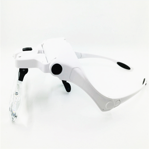 Lupa de <span class=keywords><strong>Cabeza</strong></span> Portátil con 2 Luces LED, 5 Lentes, Soporte de Montaje y Banda para la <span class=keywords><strong>Cabeza</strong></span> - Product Image 2
