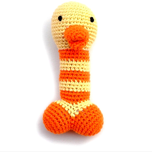 Gros doux bébé jouet en peluche tricoté ours en peluche crochet poupée animaux - Product Image 3