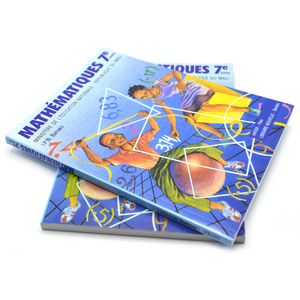 Livres français scolaires africains imprimés bon marché cahier d'exercices couleur personnalisé pour les étudiants - Product Image 3