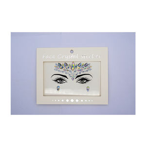 สติกเกอร์อัญมณีสำหรับตกแต่งใบหน้าสำหรับแต่งตาแบบแฟนซีดีไซน์ใหม่ตามสั่ง - Product Image 6