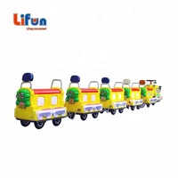 Train électrique pour enfants, jeux en plein air, à piles, parc d'attractions, cavalier, à vendre, nouvelle collection
