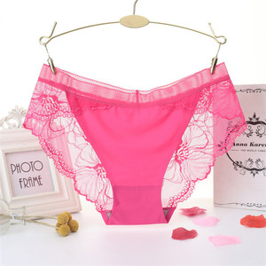 Fat adecuado suave más tamaño Sexy encaje sin costuras mujeres ropa interior al por mayor - Product Image 4