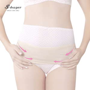 Faja moldeadora de cuerpo posparto 3 en 1 para mujer, cinturón recortador de cintura de talla grande transpirable, faja de soporte de recuperación posnatal - Product Image 5