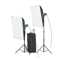 Kit de photographie professionnelle, boîte souple de Studio Photo, avec tête de Flash TTL, support lumineux et sac de Kit