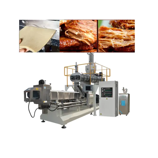 Jinan DG machinery HMMA Экструзионная линия для производства соевого белка мяса продуктов питания/оборудование для производства/машины для производства