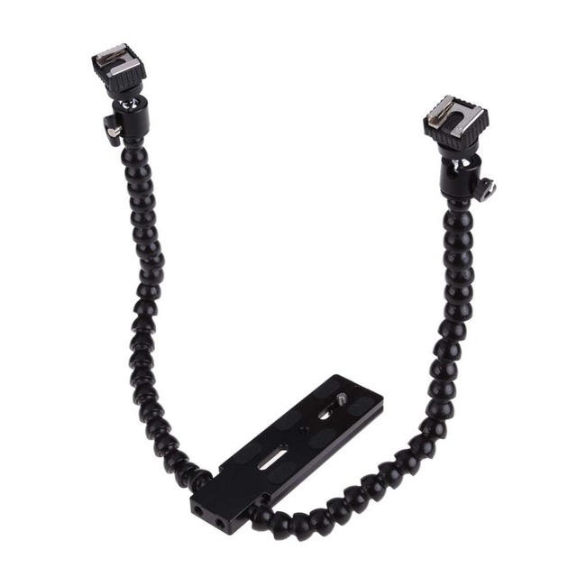 Octopods Arm Studio Macro Twin Speedlight Flash Light Speedlite Bracket Mount Holder for Camera