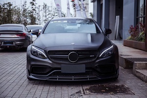 Labio Delantero de Fibra de Carbono Barbos para Mercedes-Benz W205 C63 AMG - Product Image 2