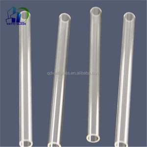 डबल pyrex ग्लास वैक्यूम ट्यूब उच्च दबाव borosilicate पानी ग्लास ट्यूब मिनी साफ़ ग्लास ट्यूब खुले अंत - Product Image 4