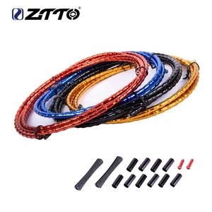 ZTTO-طقم كابل الدراجة الهوائية, طقم كابل الدراجة الهوائية خفيف الوزن 1.8 متر ، مصنوع من الألمنيوم ، لدراجة الطرق الجبلية ، مكبح/ناقل ، كابل من خشب البامبو - Product Image 3