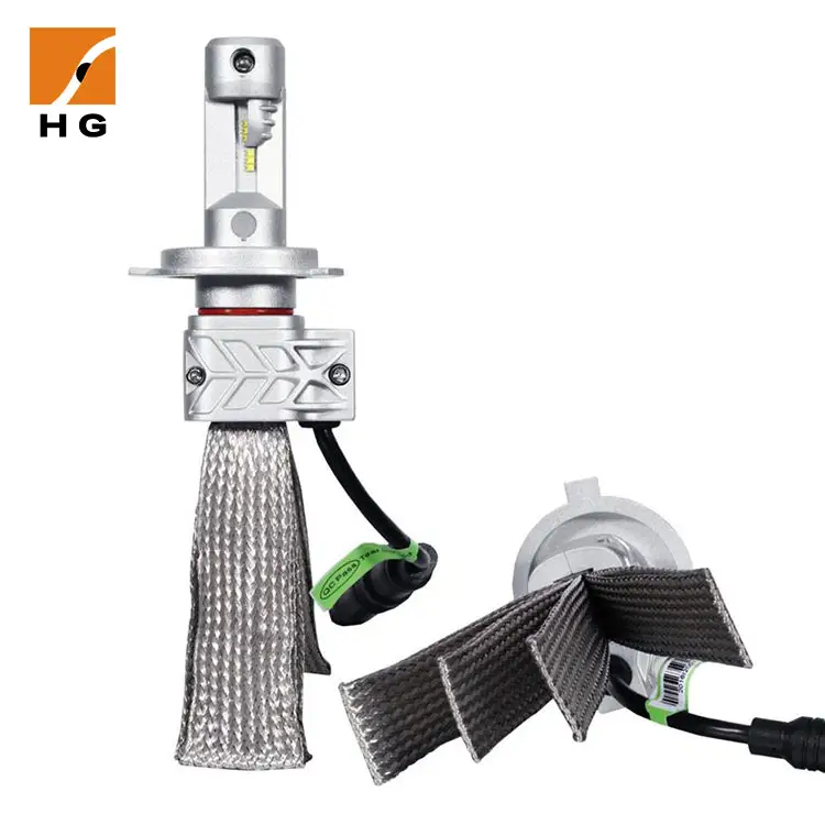 produits de vente 12 V à 24 V tension de fonctionnement aviation ADC12 aluminium profil h4 led phare de voiture ampoule