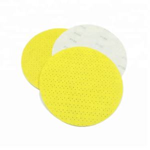 Disque de ponçage <span class=keywords><strong>pour</strong></span> cloisons sèches, feuilles abrasives en aluminum, CN;SHG <span class=keywords><strong>pour</strong></span> meuleuse à col Long, <span class=keywords><strong>girafe</strong></span>, sata, 225mm, crochet et boucle blancs - Product Image 1