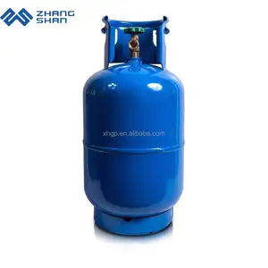 Zhangshan Household Cooking 12.5kg LPG Propane Butane Gas Cylinder Tank Bottle For Haiti Dominica Costa Rica Puerto Rico