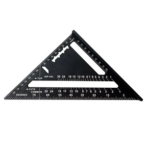 Personnel de menuisier rapide, en aluminium, carré métrique, 180mm - Product Image 2
