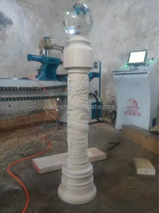 Piliers de dragon en bois sculptés par la machine à tour à bois CNC COSEN pour <span class=keywords><strong>le</strong></span> <span class=keywords><strong>temple</strong></span> - Product Image 5