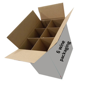 Caja <span class=keywords><strong>de</strong></span> <span class=keywords><strong>cartón</strong></span> <span class=keywords><strong>para</strong></span> <span class=keywords><strong>vino</strong></span> con asa, 6 botellas, a todo color, precio <span class=keywords><strong>de</strong></span> fábrica - Product Image 2