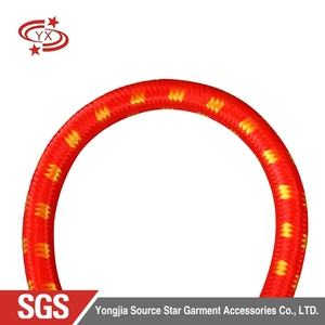 Bán Buôn 8Mm Chất Lượng Cao Đàn Hồi Bungee Hành Lý Sợi Dây Thừng Với Móc Nhựa 9Mm Vòng Dây Cho Xe Máy Xe Đạp Dây/Dây - Product Image 5