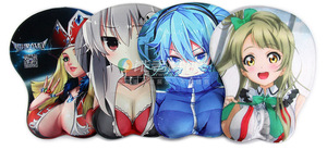 OEM Écologique Sexy tapis de Souris <span class=keywords><strong>Boob</strong></span> Personnalisé <span class=keywords><strong>Anime</strong></span> 3d Tapis De Souris Avec Repose-Poignet - Product Image 5