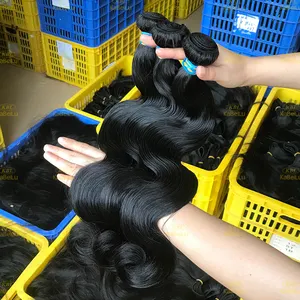 100% Rambut Brazilian Virgin Tubuh Gelombang Filipina Rambut Mink Brasil Rambut Manusia Ethiopian Rambut Manusia, Sayang Rambut Ekstensi