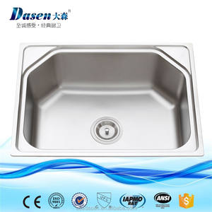 2017 Nuevo CE aprobado prensa de acero inoxidable 304 grandes único tazón fregadero de la cocina de tamaño 750x450mm - Product Image 4