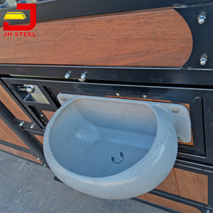 घोड़ों के लिए फ़ीड कटोरे खिला चरनी पानी पीने वाला - Product Image 2