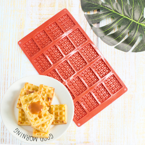 BPA Libero 20 Cavità Mini Torta Del Silicone Del Vassoio di Cioccolato Mestiere di Cottura Della Muffa Del Silicone <span class=keywords><strong>Waffle</strong></span> Cottura Della Muffa - Product Image 4