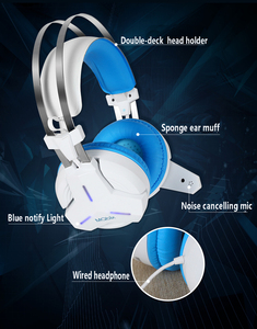 <span class=keywords><strong>Casque</strong></span> de jeu 2025 Dynamic Vocalist avec son surround stéréo, basses profondes, faible latence, micro intégré, circum-auriculaire, câble de 2 m pour joueurs <span class=keywords><strong>PC</strong></span> - Product Image 6