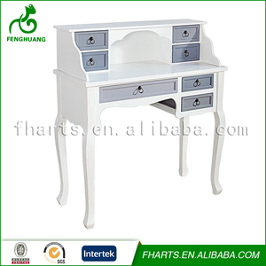 Francés Grande <span class=keywords><strong>Blanco</strong></span> <span class=keywords><strong>Tocador</strong></span> de Madera <span class=keywords><strong>En</strong></span> El Dormitorio - Product Image 1