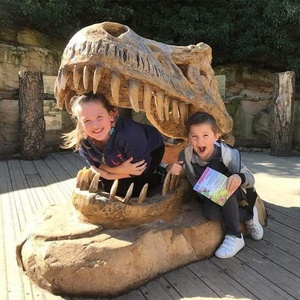 Fiber de verre de jeux dinosaure <span class=keywords><strong>t</strong></span>-<span class=keywords><strong>rex</strong></span> <span class=keywords><strong>t</strong></span>ête statue - Product Image 3