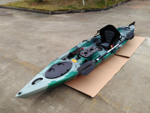Rotomoldeado kayak de pesca se sientan en la parte superior con los pedales - Product Image 2