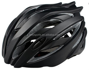 Shengtao Factory Price ST938B In-mold Carbon Fibre 1 Layer PC + Black EPS Sports Bicycle Sports Helmet with ITW Buckle