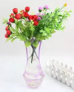 Fashion Foldable PVC Plastic Collapsible Flower Vase