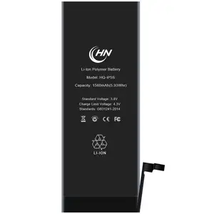 OEM-Werk brandneue Li-Ion-Polymer-Batterie für Apple für iPhone 5S-Batterie