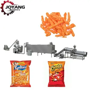 Línea de producción automática de rizos de maíz, Kurkure/Cheetos Nik Naks/Corn