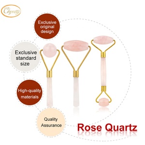 Profession elle Großhandel Gesichts <span class=keywords><strong>massage</strong></span> gerät für Gesicht Rosenquarz Jade Stein Gesichts walze - Product Image 5