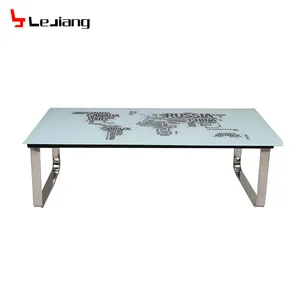 Free Sample Foshan Round End Wood Z Shaped Japanese Small Tempered Movable Glass Coffee Table