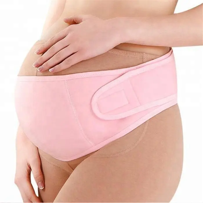 Ceinture de soutien pour la maternité, bandeau pour ventre en or, pour femme enceinte