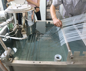 Machine à extrudeuse de fils, extrudeuse de plastique, Monofilament, Fiber de balai, Pp Pe en plastique, ligne complète - Product Image 2