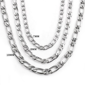 OUMI Costume di Alta Qualità Collane Dei Monili In Acciaio Inox Semplice <span class=keywords><strong>Sottile</strong></span> <span class=keywords><strong>Argento</strong></span> NK <span class=keywords><strong>Collana</strong></span> A Catena - Product Image 4