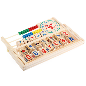 Giocattolo del bambino di Colore volto sorridente di Legno Montessori calcolo orologio Educazione della Prima <span class=keywords><strong>Infanzia</strong></span> In Età Prescolare Formazione Giocattoli Per Bambini - Product Image 3