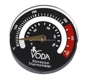 Magnetic Fire <strong>Stove</strong> Top Pipe <strong>Thermometer</strong> / Temperature Gauge - Product Image 2