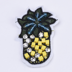 Yongze broderie <span class=keywords><strong>militaire</strong></span> ananas de patchs pour les enfants vêtement - Product Image 4