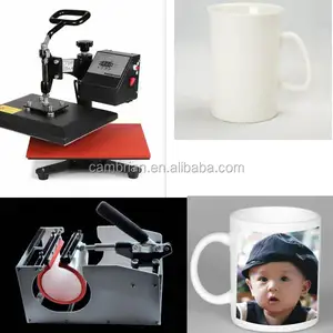 Print all shape 3d sublimation heat press machine for mug,plate,t-shirt