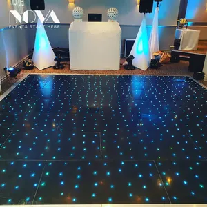 Comprar Discoteca Pista de dança Preto e Branco Led Starlit Dance Floor Para Venda