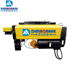Grúa de puente aéreo de viga única de 5 toneladas + 5 toneladas, elevador eléctrico doble e inteligente, dispositivo antibalanceo en taller, gran oferta