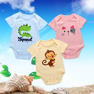 YQ124 Export Dropshipping Sommer Baumwolle Läden Großhandel Baby Kleidung Organische In Dubai