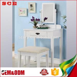 TAIWAN fabricación muebles juegos de Dormitorio modernos diseños <span class=keywords><strong>vestidor</strong></span> mesa de madera - Product Image 1